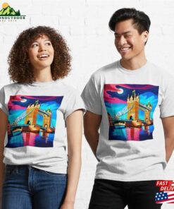 Tower Bridge Classic T-Shirt Hoodie 2 Tower Bridge Classic T Shirt Hoodie 3