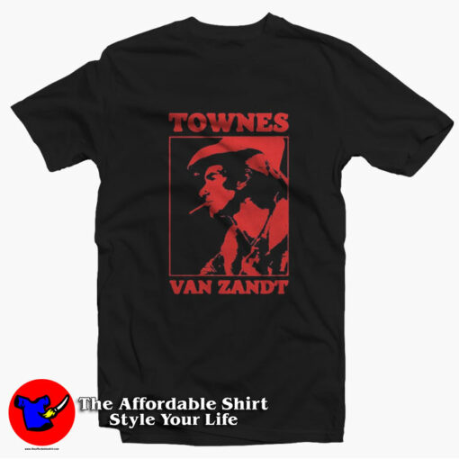 Townes Van Zandt Vintage songwriter Unisex T-shirt On Sale