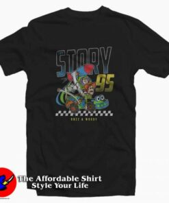 Toy Story Buzz Lightyear and Sheriff Woody T-shirt On Sale Toy Story Buzz Lightyear and Sheriff Woody T-shirt On Sale