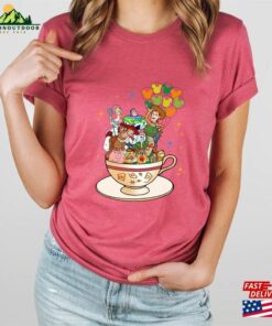 Toy Story Characters Tea Cup Shirt Tee Disney Balloon T Sweatshirt Classic Toy Story Characters Tea Cup Shirt Tee Disney Balloon T Sweatshirt Classic