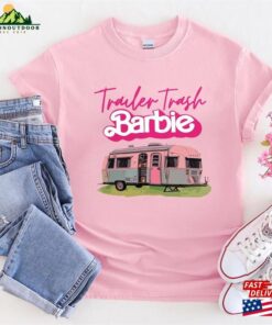 Trailor Trash Shirt Barbie Funny Barb Classic Unisex