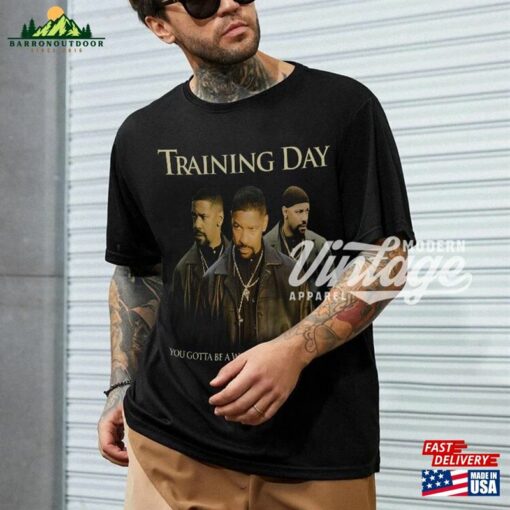 Training Day Shirt Movie Classic 90S Graphic Tee Hoodie Unisex