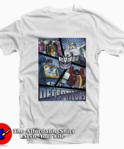 Transformers Decepticons Character Unisex T-Shirt On Sale
