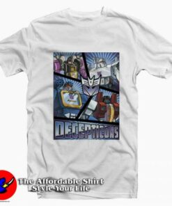 Transformers Decepticons Character Unisex T-Shirt On Sale