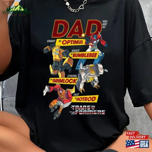 Transformers Father’s Day Autobots Dad You Are Smart Comfort Colors® Shirt Rise Of The Beasts Hoodie Classic