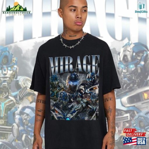 Transformers Mirage Shirt Hoodie Unisex