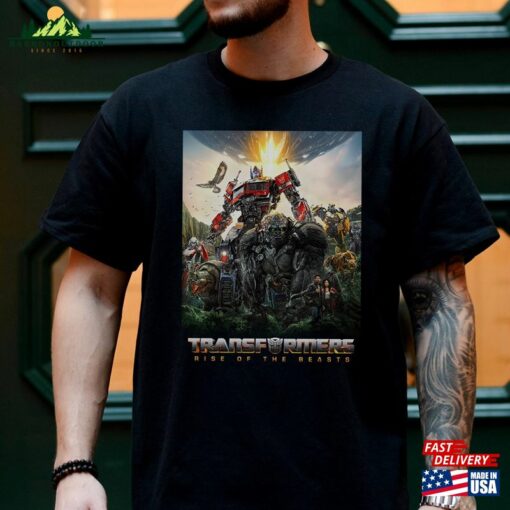 Transformers Rise Of The Beasts Movie Png 2023 Sweatshirt T-Shirt