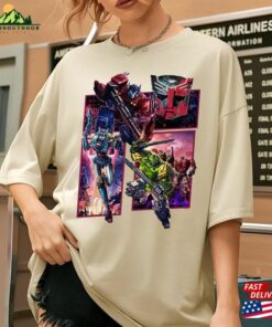 Transformers War For Cybertron Autobot Panels Comfort Colors® Shirt Movie Rise Of The Beasts Hoodie Classic Transformers War For Cybertron Autobot Panels Comfort Colors® Shirt Movie Rise Of The Beasts Hoodie Classic