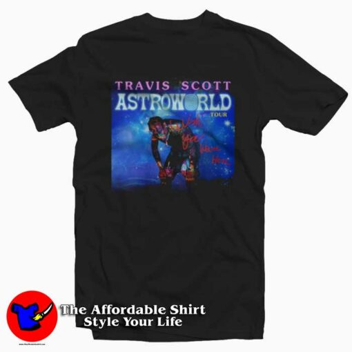 Travis Astroworld Tour T-Shirt Hip Hop Collection