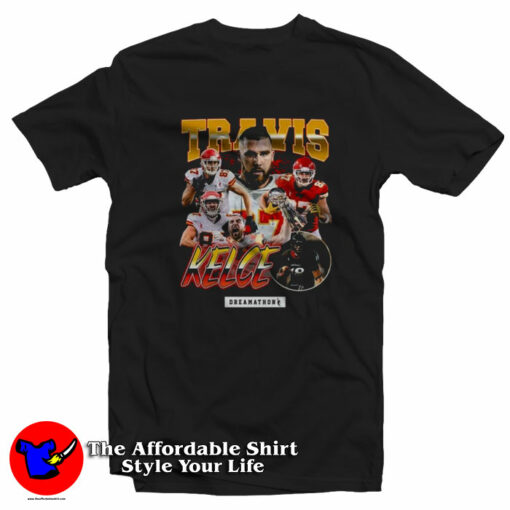 Travis Kelce Kansas City Vintage Bootleg Unisex T-Shirt On Sale