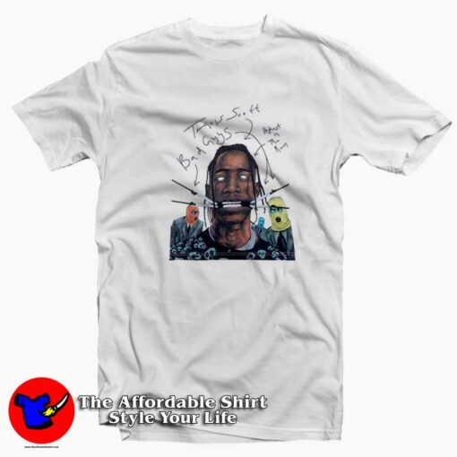 Travis Scott Bad Guys Graphic Unisex T-shirt On Sale