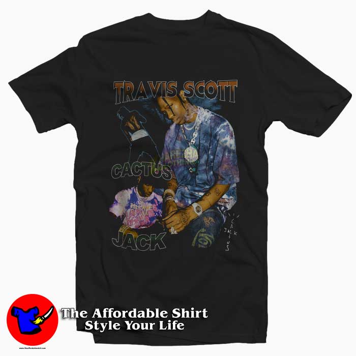 Travis Scott Cactus Jack T-Shirt Hip Hop Homage Travis Scott Cactus Jack T-Shirt Hip Hop Homage