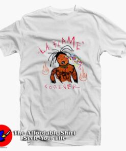 Travis Scott LA Flame Forever Cactus Jack T-Shirt On Sale 1 Travis Scott LA Flame Forever Cactus Jack T Shirt On Sale 2