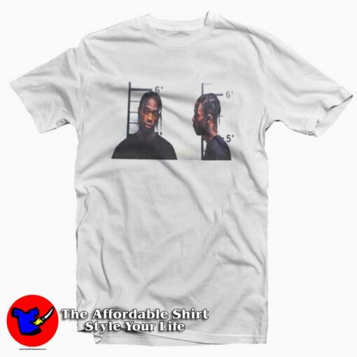 Travis Scott mugshot Tshirt Men’s Women’s Shirt