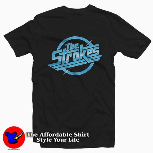 Trends The Strokes Logo Unisex T-shirt On Sale