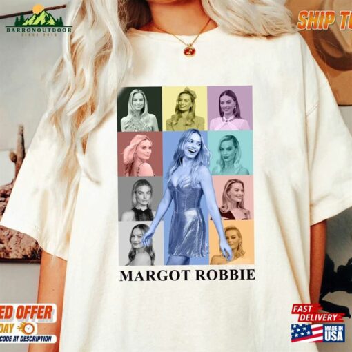 Trendy Margot Robbie The Eras Tour Inspired Shirt Tee Classic Hoodie