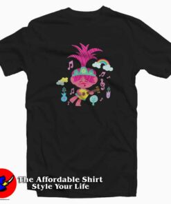 Trolls World Tour Poppy Singen Cute T Shirt Cheap 1