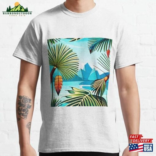 Tropical Illustration Classic T-Shirt Sweatshirt