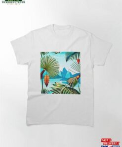 Tropical Illustration Classic T-Shirt Sweatshirt