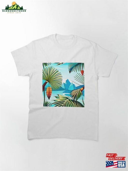 Tropical Illustration Classic T-Shirt Sweatshirt