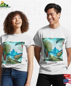 Tropical Illustration Classic T-Shirt Sweatshirt 2 Tropical Illustration Classic T Shirt Sweatshirt 3