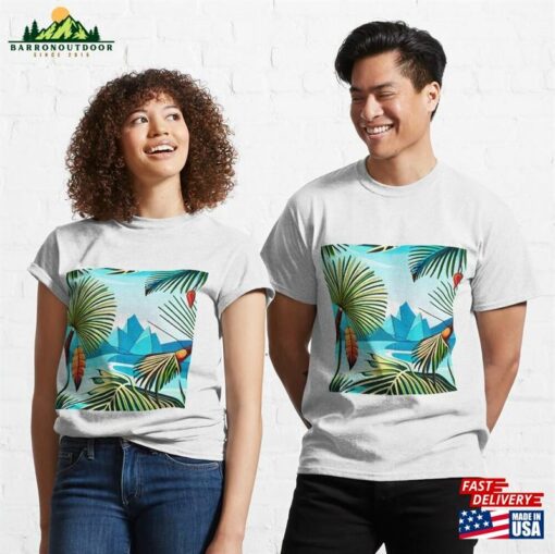 Tropical Illustration Classic T-Shirt Sweatshirt