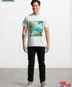 Tropical Illustration Classic T-Shirt Sweatshirt 3 Tropical Illustration Classic T Shirt Sweatshirt 4