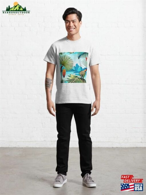 Tropical Illustration Classic T-Shirt Sweatshirt