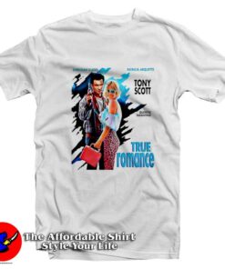 True Romance 90s Action Film Poster Vintage T Shirt On Sale 1
