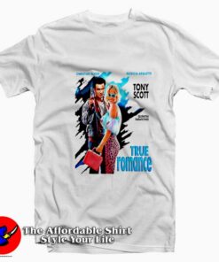 True Romance Poster Movie Film Graphic T-Shirt On Sale True Romance Poster Movie Film Graphic T-Shirt On Sale