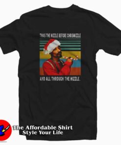 Tupac Shakur Vintage Twas The Nizzle Christmizzle T-shirt Cheap Tupac Shakur Vintage Twas The Nizzle Christmizzle T-shirt Cheap