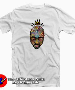 Tupac Trippy Art Birthday Celebrate Unisex T-shirt Cheap Tupac Trippy Art Birthday Celebrate Unisex T-shirt Cheap
