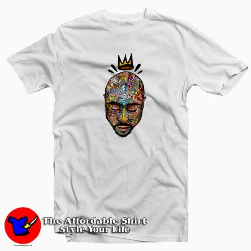 Tupac Trippy Art Birthday Celebrate Unisex T-shirt Cheap