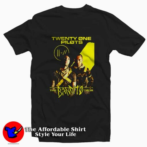 Twenty one pilots The Bandito Tour 2018 Tee Shirt