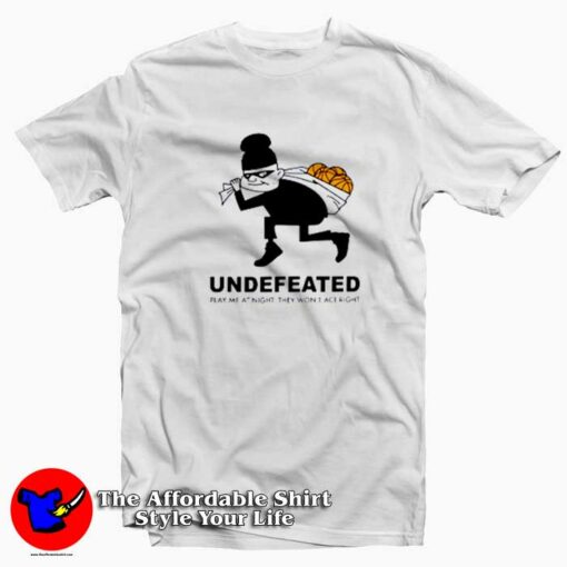 Undefeated Crooks Play Me At Night Unisex T-shirt On Sale