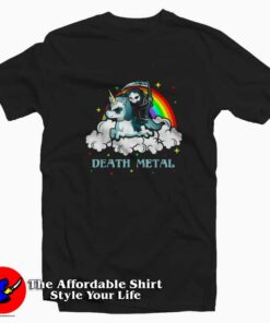 Unicorn Death Metal Rocker Go To Hell Unisex T-shirt On Sale Unicorn Death Metal Rocker Go To Hell Unisex T-shirt On Sale