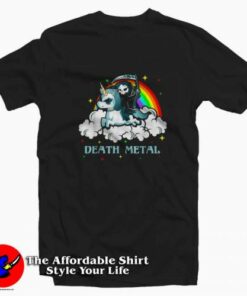 Unicorn Death Metal Rocker Go To Hell Unisex T-shirt On Sale Unicorn Death Metal Rocker Go To Hell Unisex T-shirt On Sale