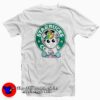 Unicorn Drink Coffee On Starbuck Unisex T-shirt On Sale