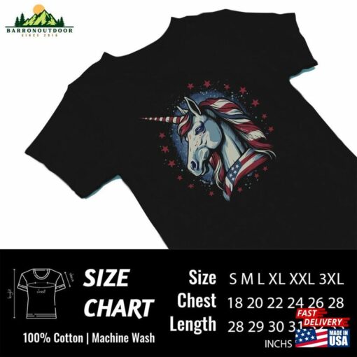 Unicorn Head Stars Stripes Shirt Unisex Graphic Tee T-Shirt Sweatshirt