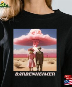 Unisex Barbenheimer T-Shirt Trending Movie Sweatshirt Hoodie Unisex Barbenheimer T-Shirt Trending Movie Sweatshirt Hoodie