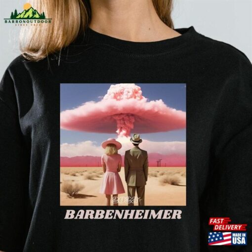 Unisex Barbenheimer T-Shirt Trending Movie Sweatshirt Hoodie