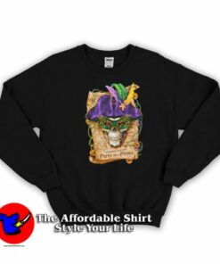 Universal Mardi Gras Party Like A Pirate Sweatshirt On Sale