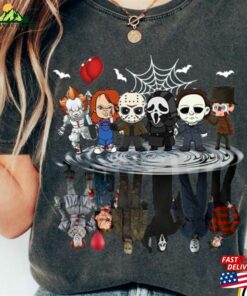 Universal Studios Halloween Horror Nights Shirt Scary Movie Characters Family Party 2023 Sweatshirt Unisex