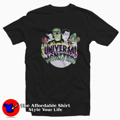 Universal Studios Monsters Unisex T-shirt On Sale