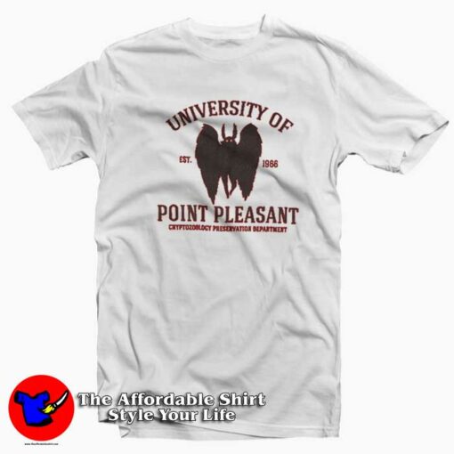 University Of Point Pleasant Mothman Unisex T-shirt On Sale