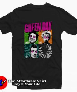 Uno Dos Tre Green Day Tee Shirt
