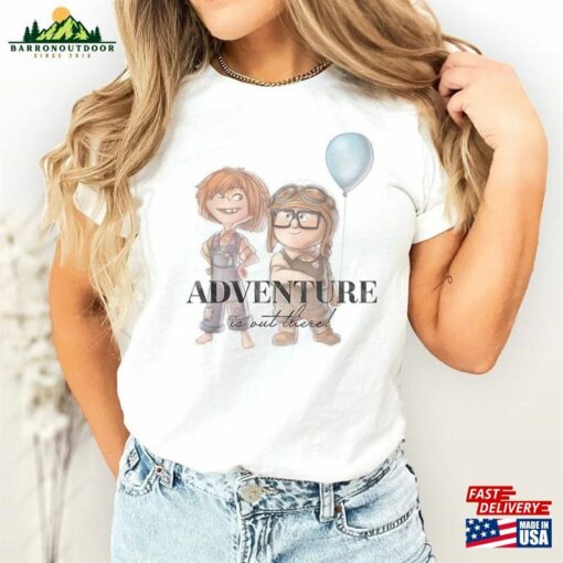 Up Carl Ellie Adventure Is Out There D100 T-Shirt Classic Unisex