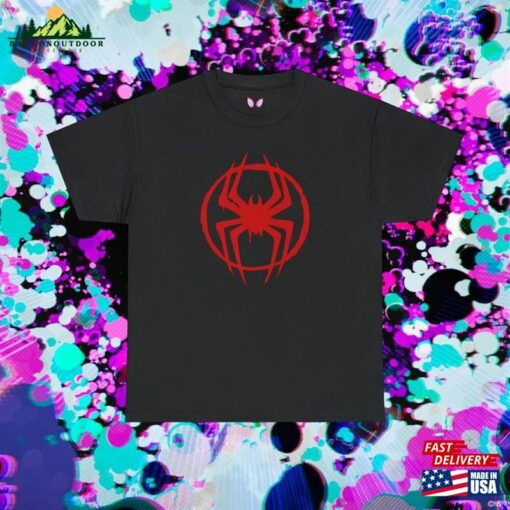 Upgraded Spider T-Shirt Man Across The Classic Unisex