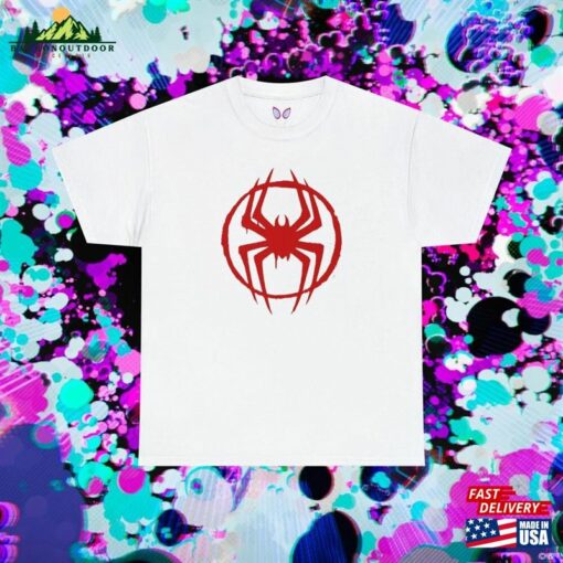 Upgraded Spider T-Shirt Man Across The Classic Unisex