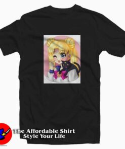 Usagi and Luna Sailor Moon Unisex T-shirt On Sale Usagi and Luna Sailor Moon Unisex T-shirt On Sale